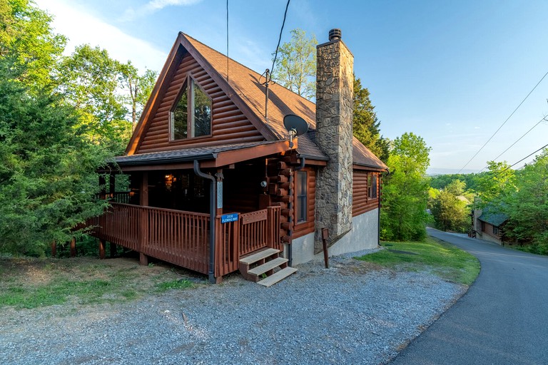 Picturesque Log Cabin with Private Hot Tub and Arcade Games on Douglas Lake near Sevierville, Tennessee