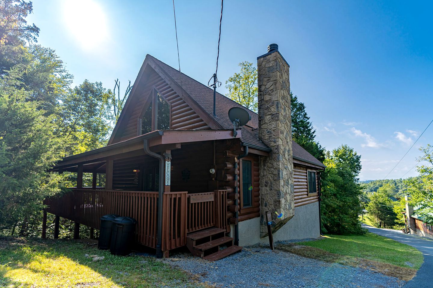 Picturesque Log Cabin with Private Hot Tub and Arcade Games on Douglas Lake near Sevierville, Tennessee