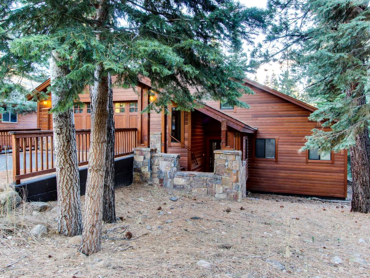 Secluded Cabin near Donner Lake in California