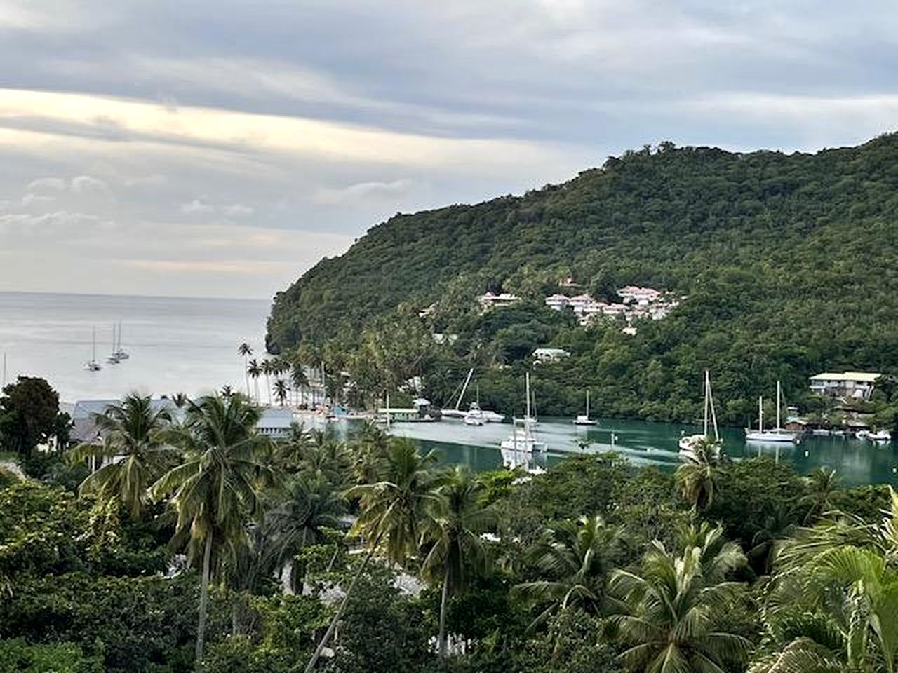 Enormous Villa with Lovely Exterior Living Spaces and Private Pool in Marigot Bay, Castries