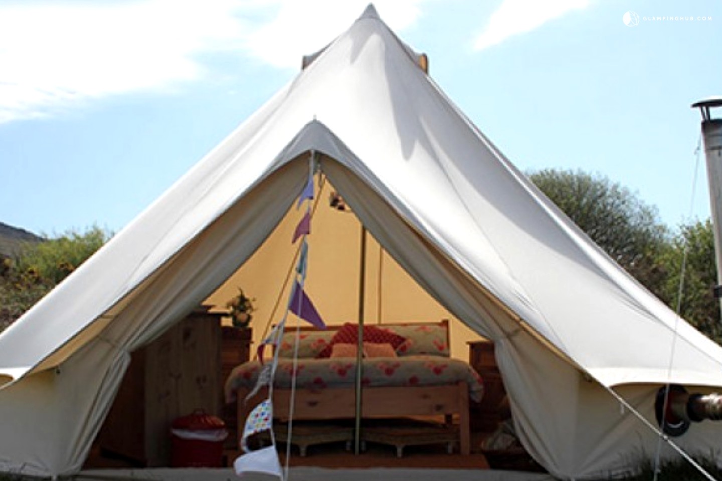 Beautiful Tents in Pembrokeshire Wales UK Wales glam camping