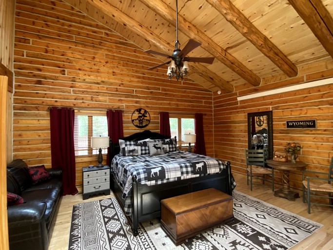 Cabins (United States of America, Riverside, Wyoming)