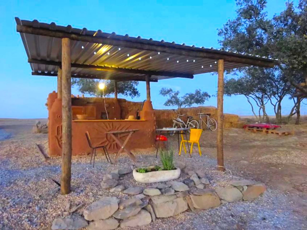 Charming Caravan on a Family Farm near the Guadiana Valley Natural Park, Portugal