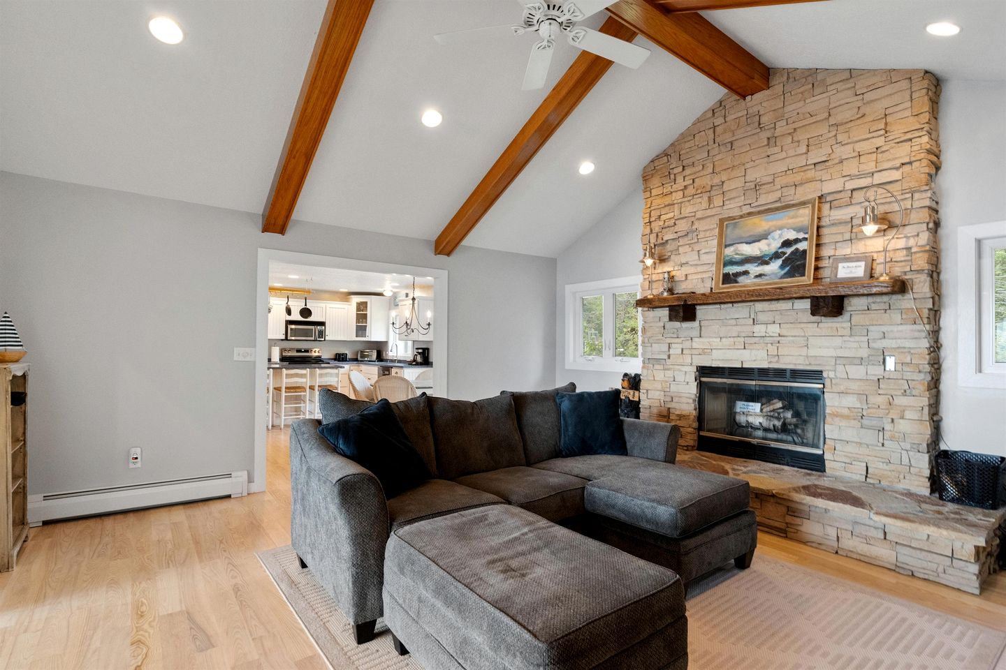 Beautiful Lakefront Cottage with Fire Pit in St. Ignace, Michigan