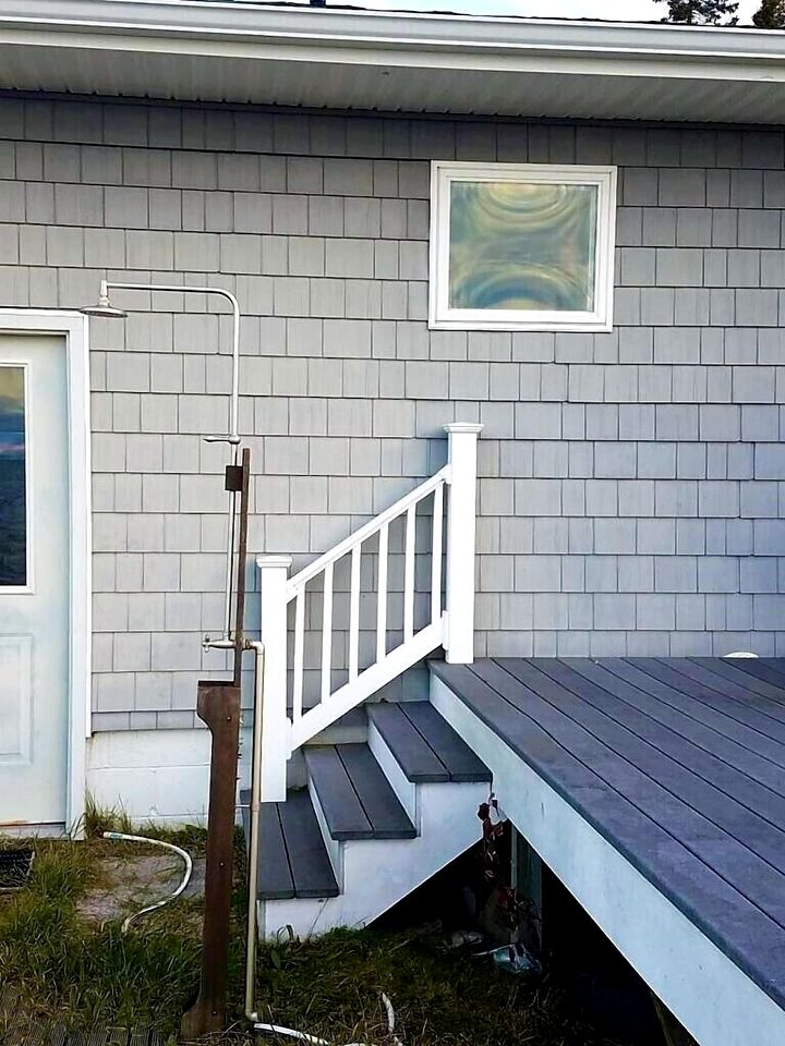 Beautiful Lakefront Cottage with Fire Pit in St. Ignace, Michigan