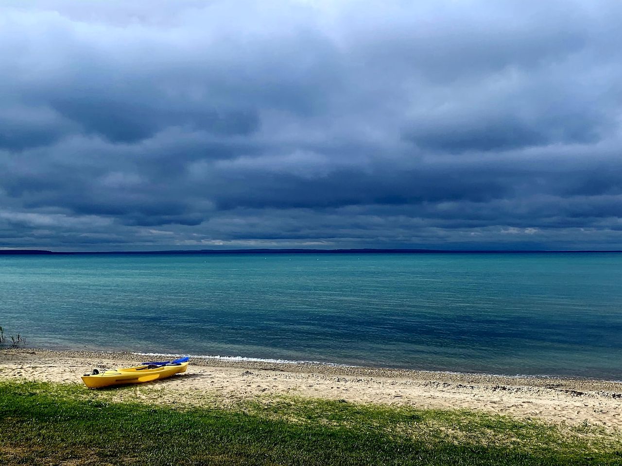 Beautiful Lakefront Cottage with Fire Pit in St. Ignace, Michigan