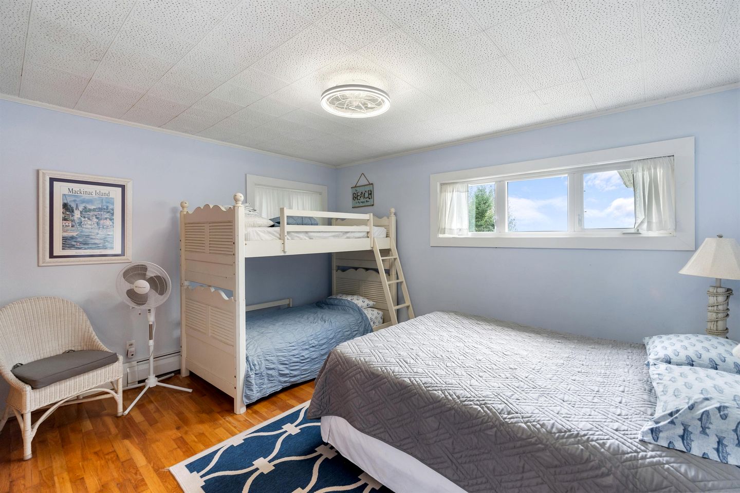 Beautiful Lakefront Cottage with Fire Pit in St. Ignace, Michigan