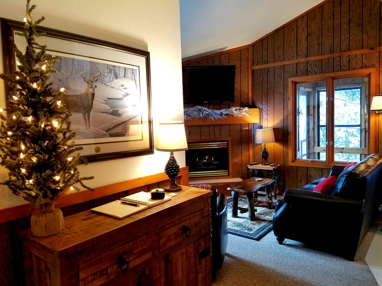 Inviting Lakefront Cabin with a Private Dock in Boulder Junction, Wisconsin