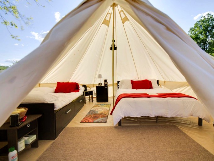 Glamping Delaware Water Gap, Pennsylvania Glamping Hub