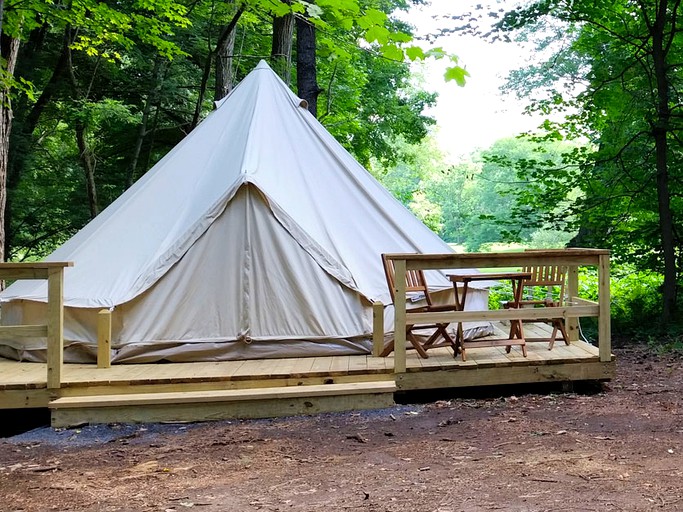 Glamping Delaware Water Gap, Pennsylvania Glamping Hub