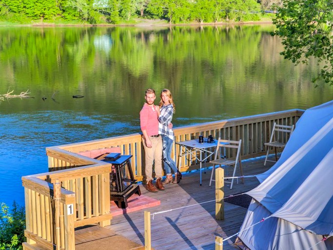 Glamping Delaware Water Gap, Pennsylvania Glamping Hub