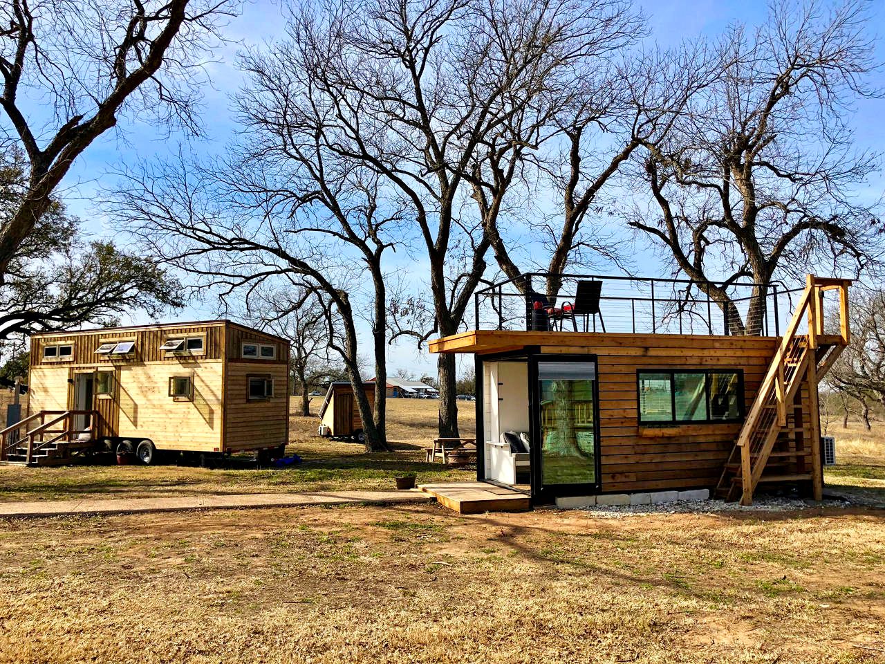 Tiny House Weekend Getaway Waco, Texas Glamping Hub