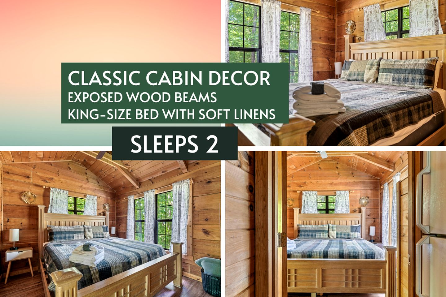 Beautiful Rustic Cabin with Jacuzzi, Covered Porch and Mountain Views in Sevierville, Tennessee