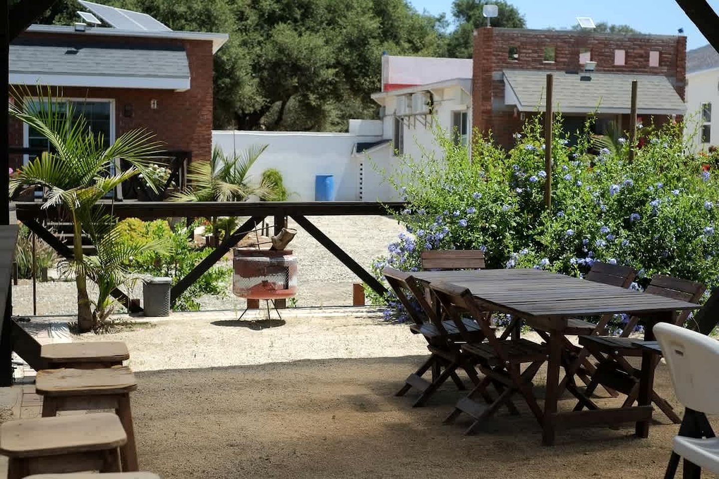 Charming Cozy Suite with Fire Pit & Hammocks in Baja California, Mexico