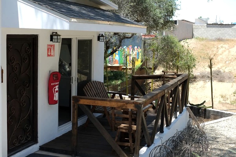 Huts (Mexico, Guadalupe, Baja California)