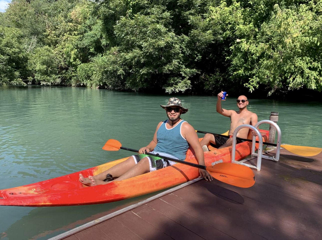 Beautiful Tented Cabin by a Creek - Ideal for a Fun Family Vacation in Seguin, Texas