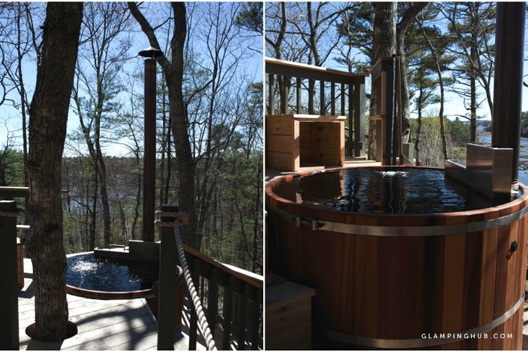 Tree House near the Back River, Maine
