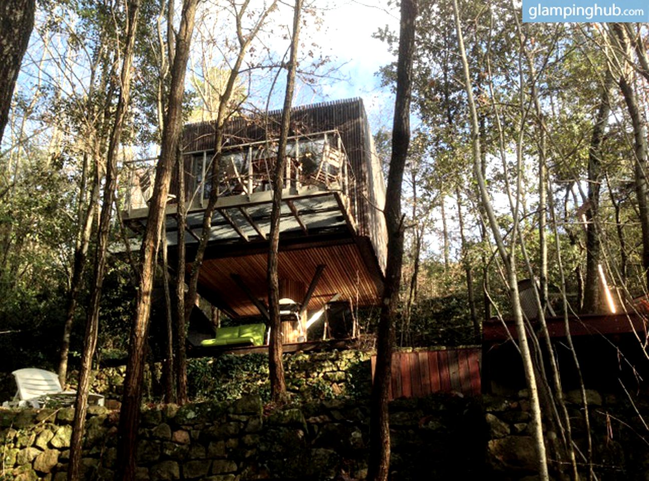 Stunning Tree House Hotel with Hot Tub in Ardèche, France