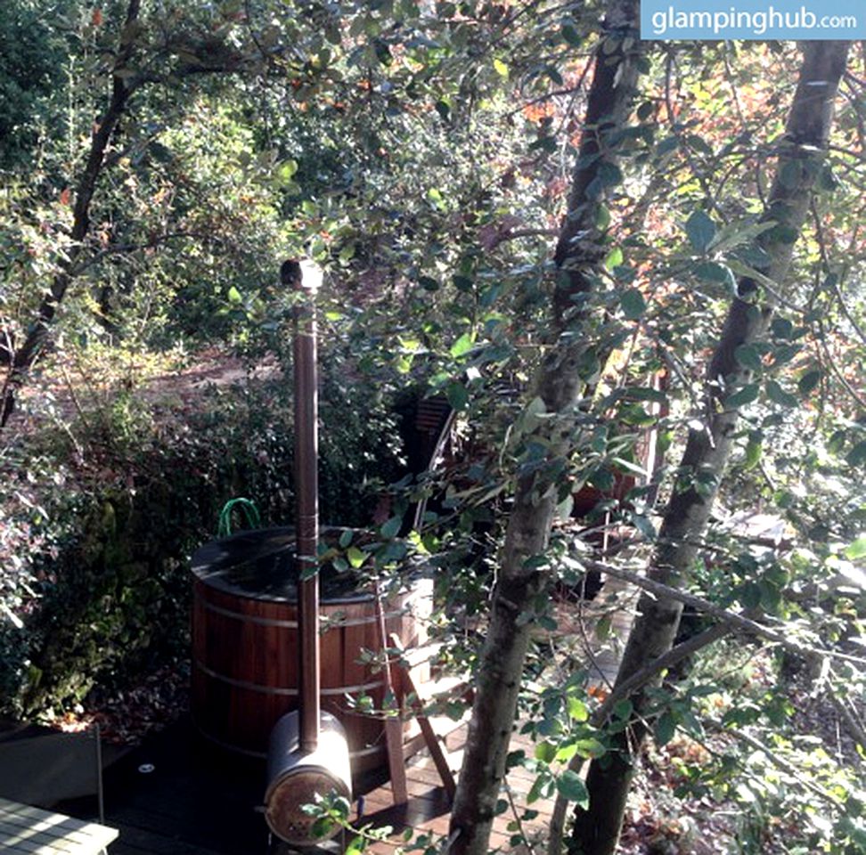 Stunning Tree House Hotel with Hot Tub in Ardèche, France