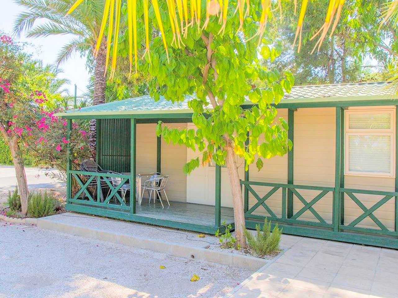 Charming Cabin Rental on a Family-Friendly Holiday Resort near Alicante, Spain