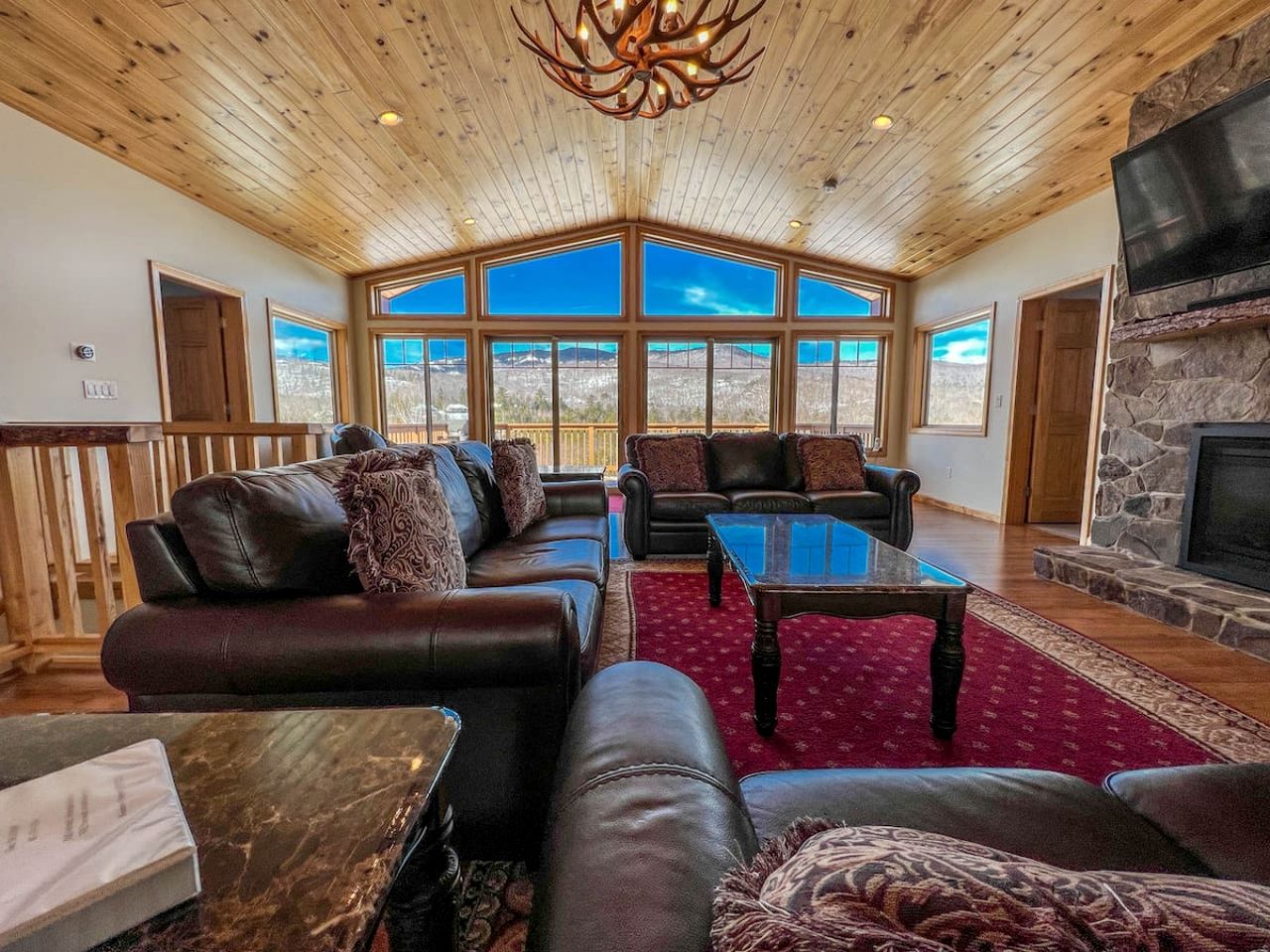 Beautiful Villa with Hot-tub and Barbecue in Bartlett, New Hampshire