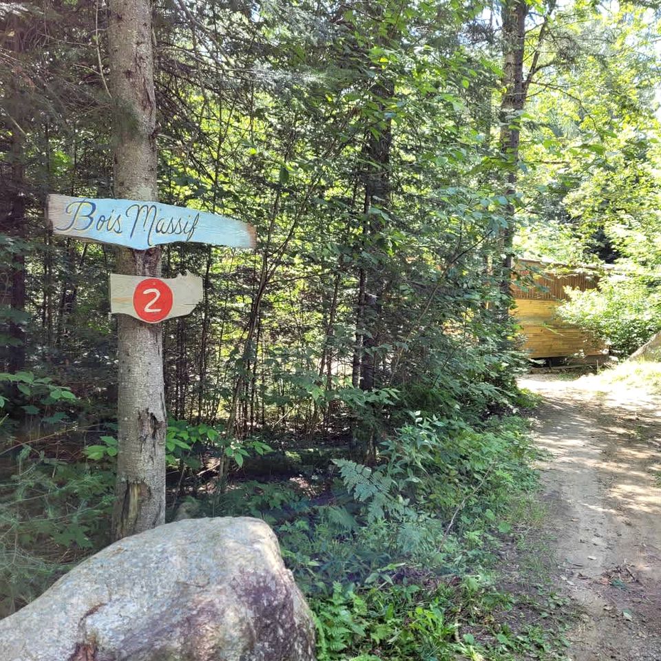 Beautiful Wooden Cabin Nestled in the Trees for a Peaceful Escape in Nature in Harrington, Quebec