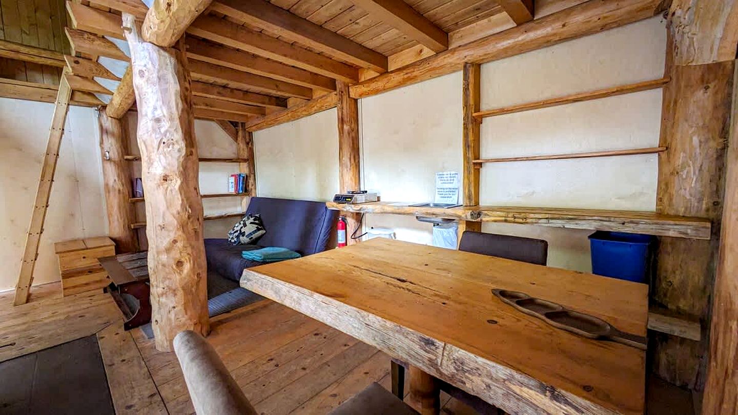 Beautiful Wooden Cabin Nestled in the Trees for a Peaceful Escape in Nature in Harrington, Quebec