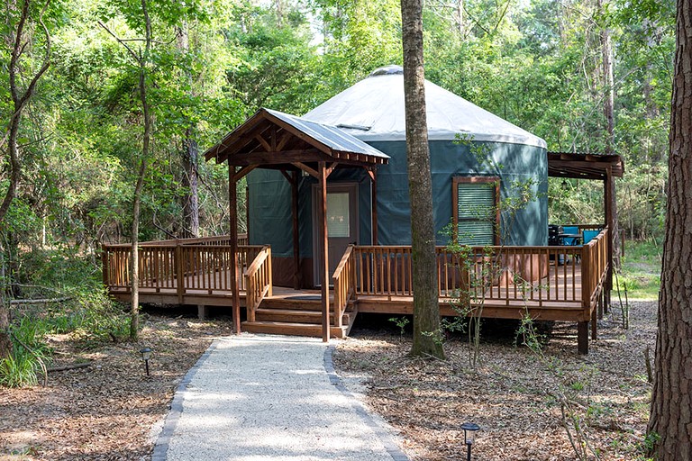 Yurts (United States of America, Livingston, Texas)