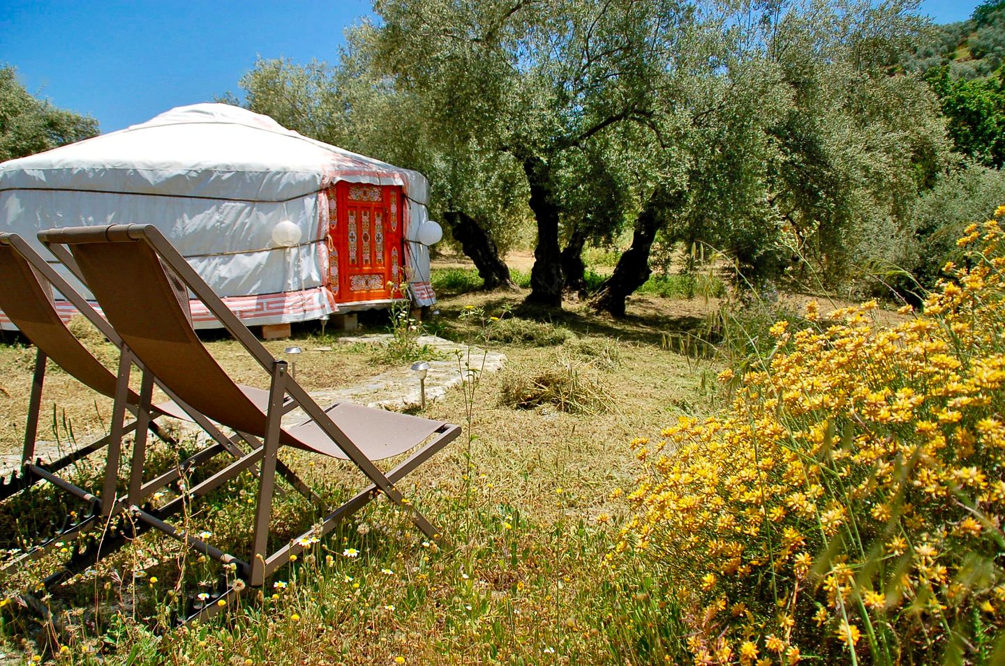 Beautifully Decorated Yurt in the Spanish Countryside of Malaga