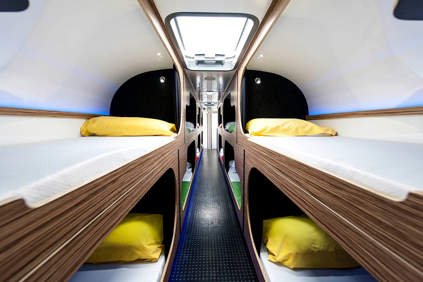 Unique Campervan Rental with Japanese-Style Sleeping Pods in England