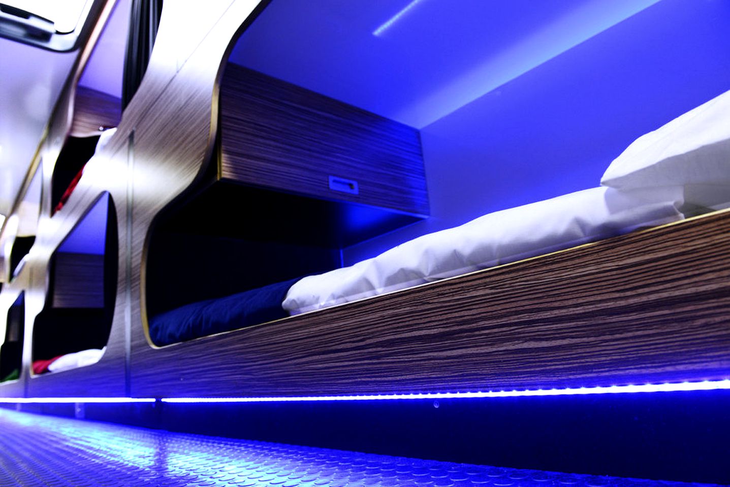 Unique Campervan Rental with Japanese-Style Sleeping Pods in England