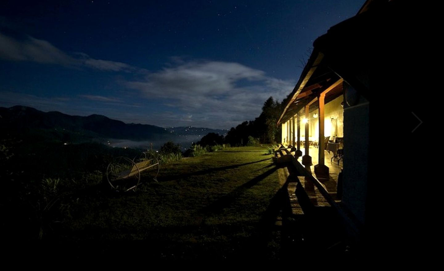 Bedside Mountain Vistas from Luxury Suite for Two in the Himalayas, India