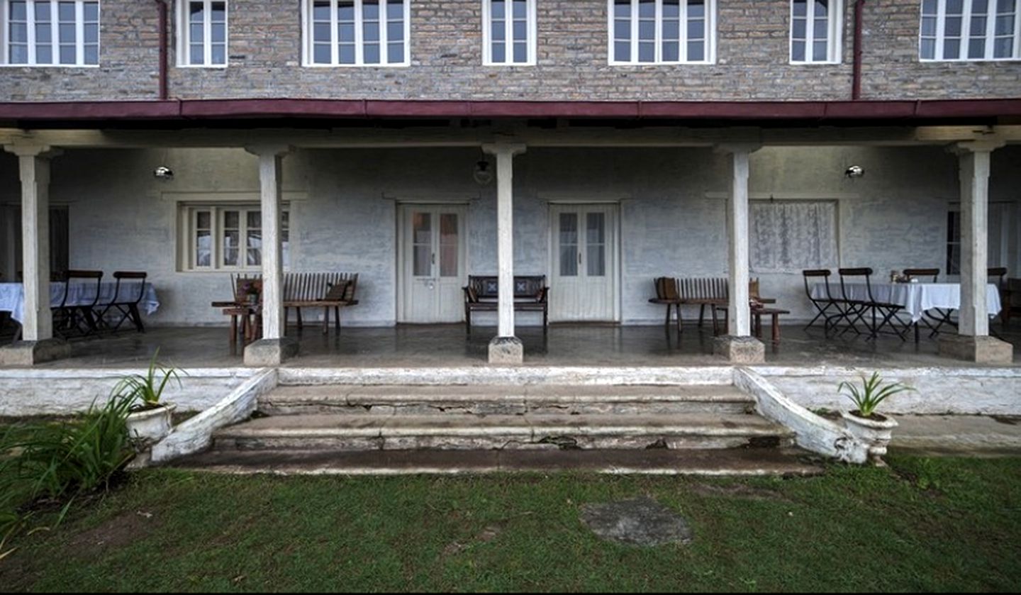 Bedside Mountain Vistas from Luxury Suite for Two in the Himalayas, India