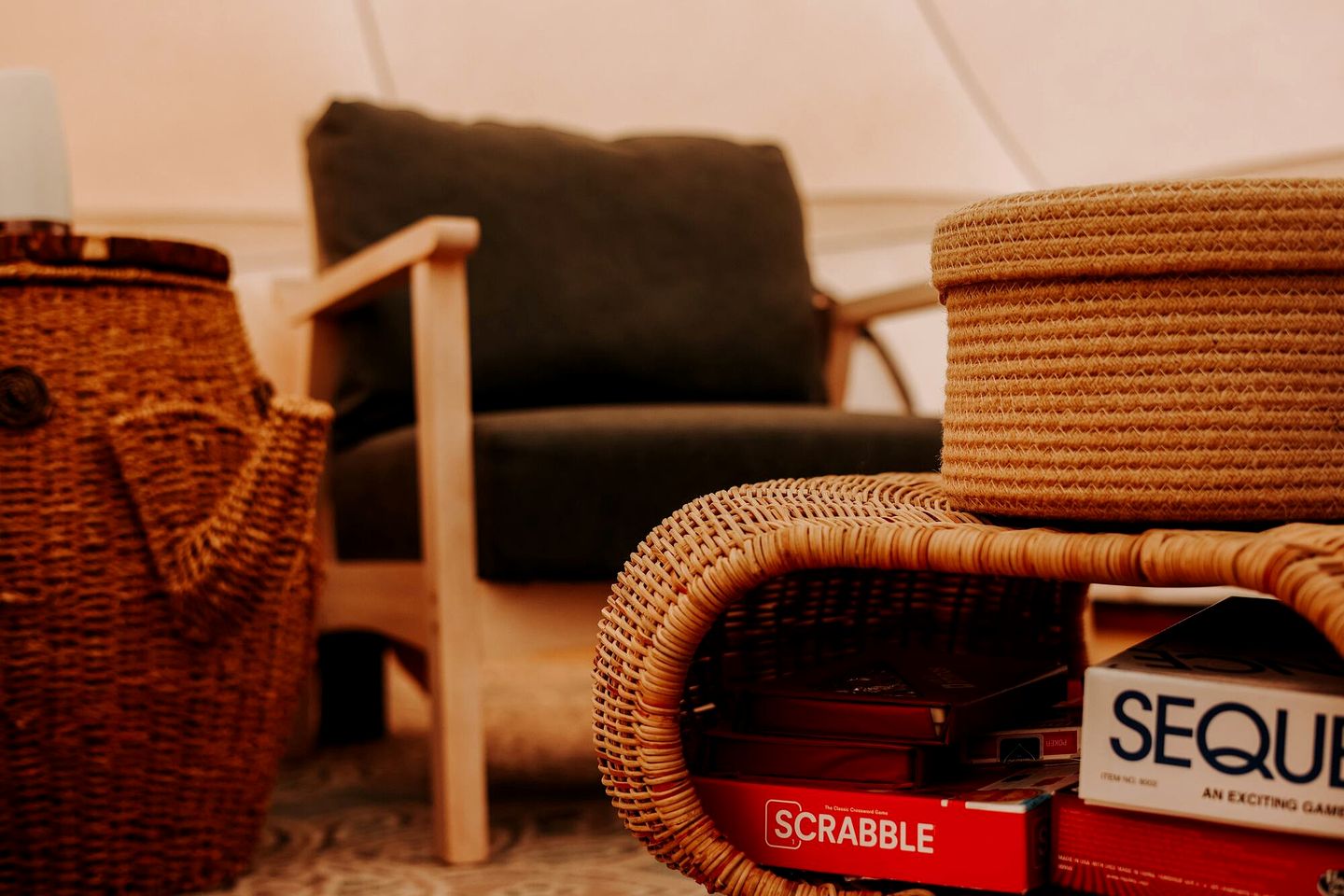 Spacious Bell Tent Rental for Two to Go Glamping in Utah