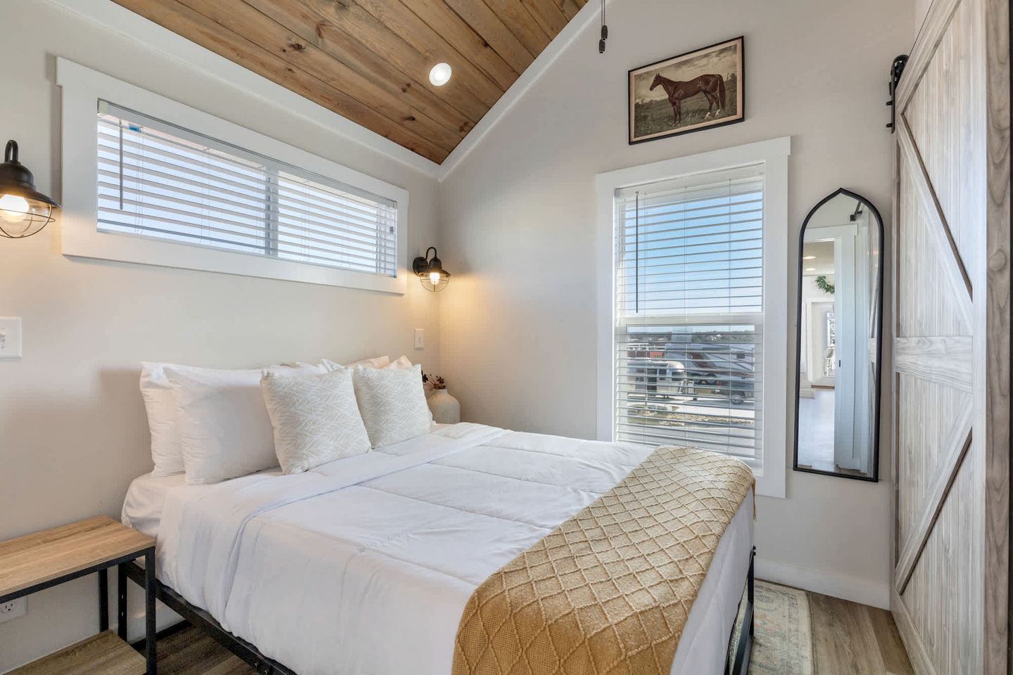 Tranquil Tiny Home Getaway with Resort Pool Near Fredericksburg, TX