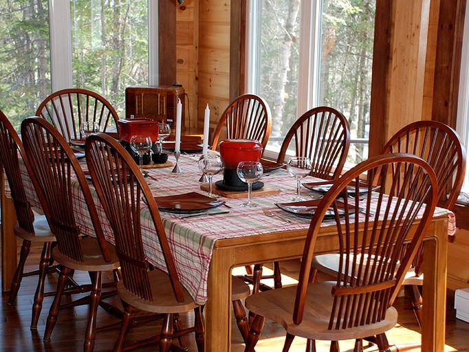 Cabins (Petite-Rivière-Saint-François, Quebec, Canada)