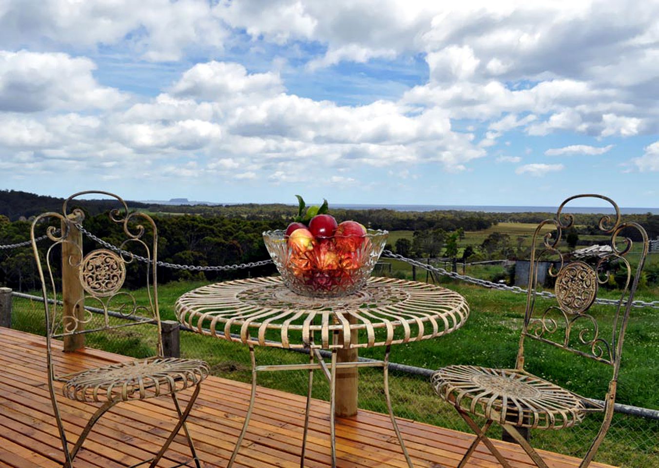 Secluded Cottage Rental with Views of the Bass Strait near Wynyard, Tasmania, Australia