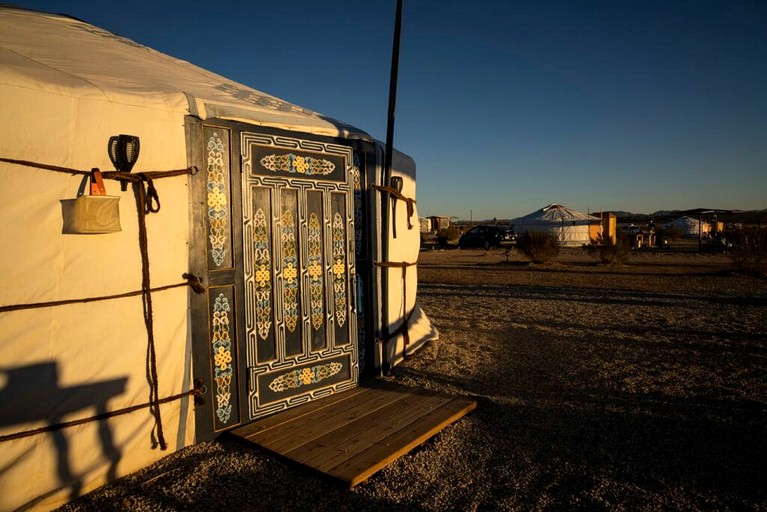 Yurts (United States of America, Twentynine Palms, California)