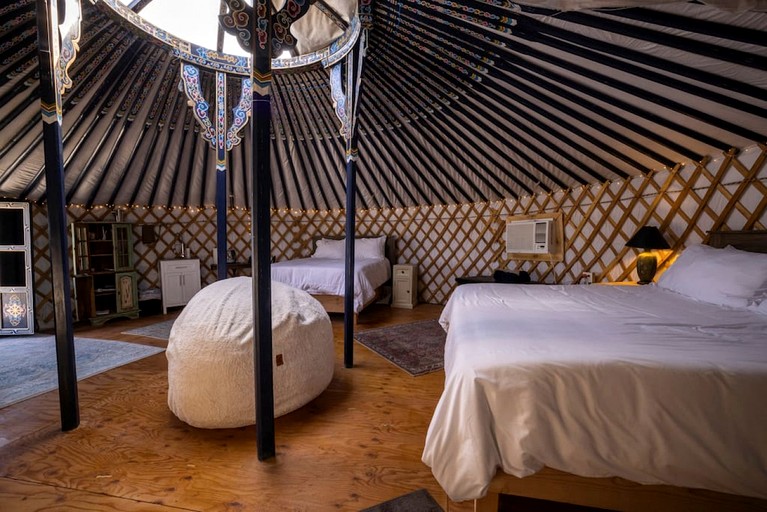 Yurts (United States of America, Twentynine Palms, California)