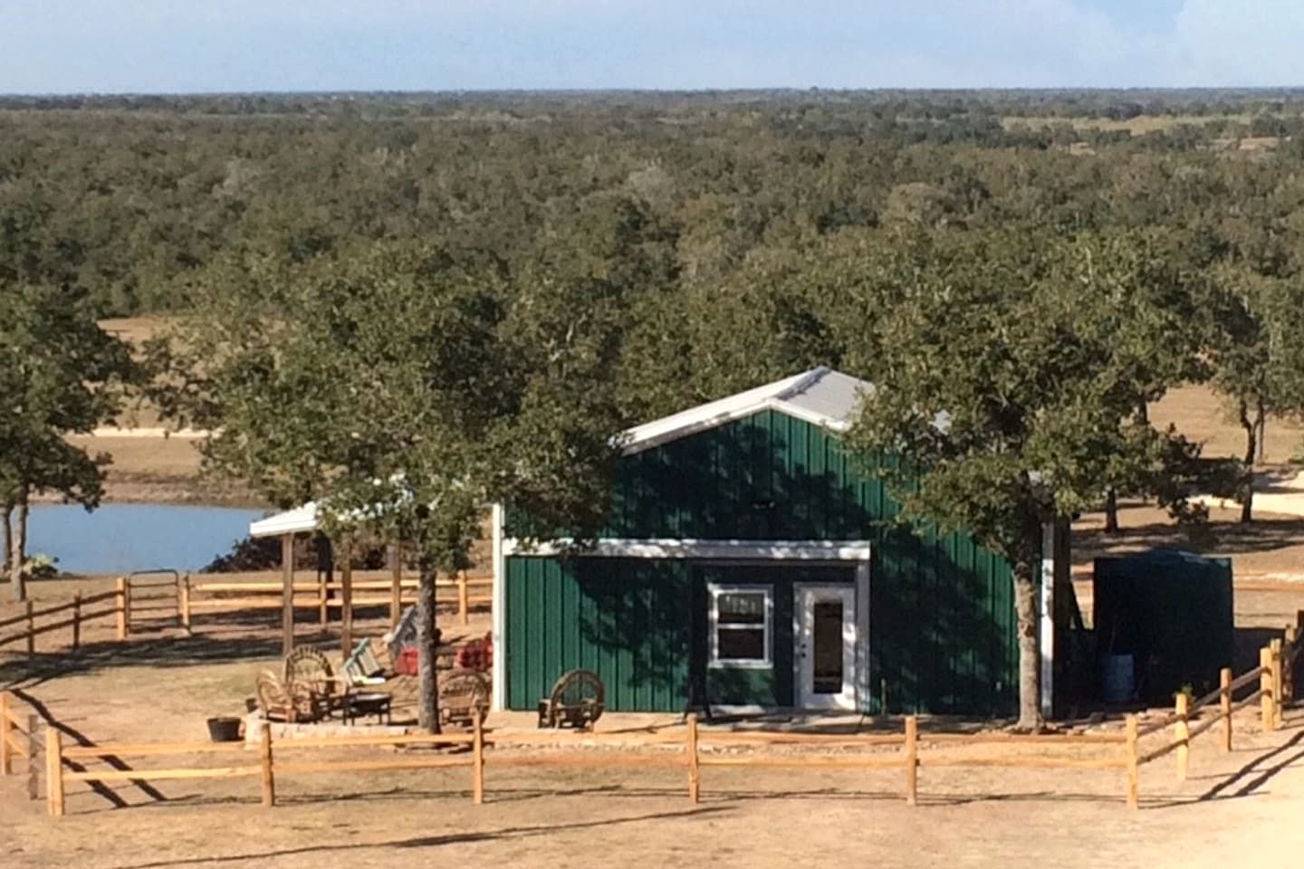 Secluded Group Cabin on Fun Ranch near Gonzales, Texas