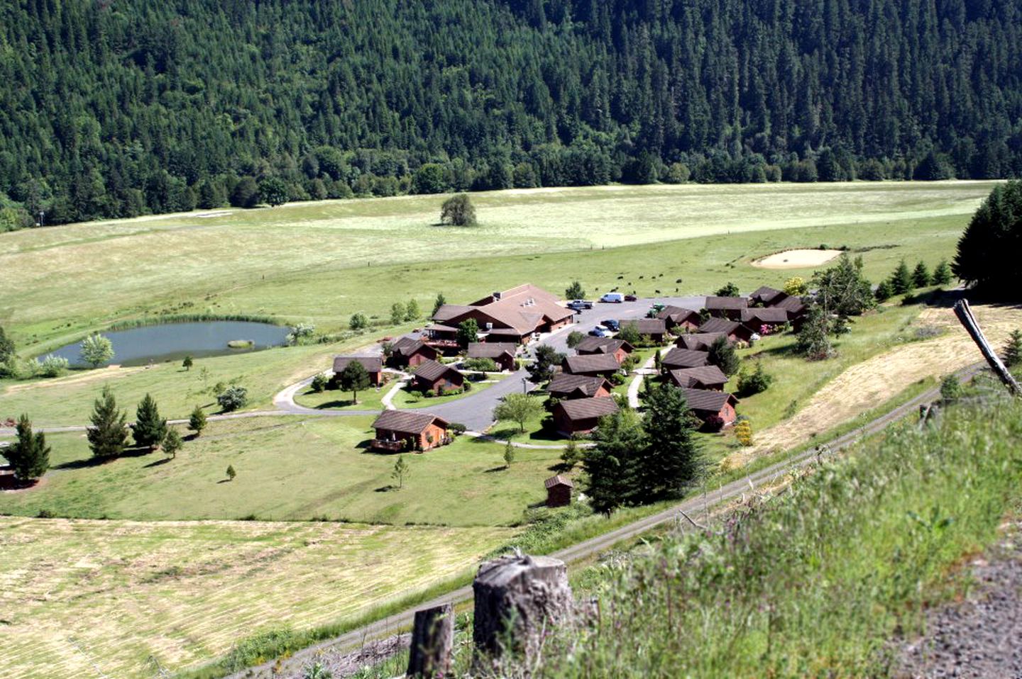 Secluded Cabin Ideal for a Romantic Getaway in the Umpqua River Valley of Oregon