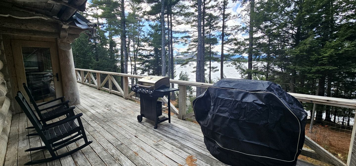 Rustic Luxury Retreat with Panoramic Lake & Mountain Views in Beaver Cove, Maine