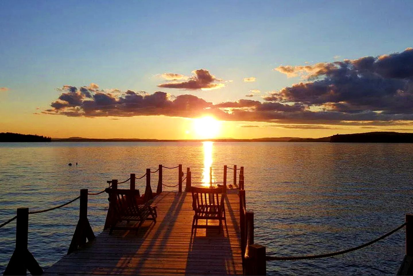 Rustic Luxury Retreat with Panoramic Lake & Mountain Views in Beaver Cove, Maine
