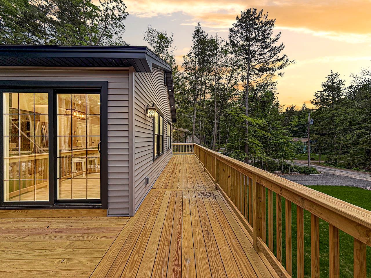 Modern Cottage Retreat Near Pleasant Mountain in Bridgton, Maine