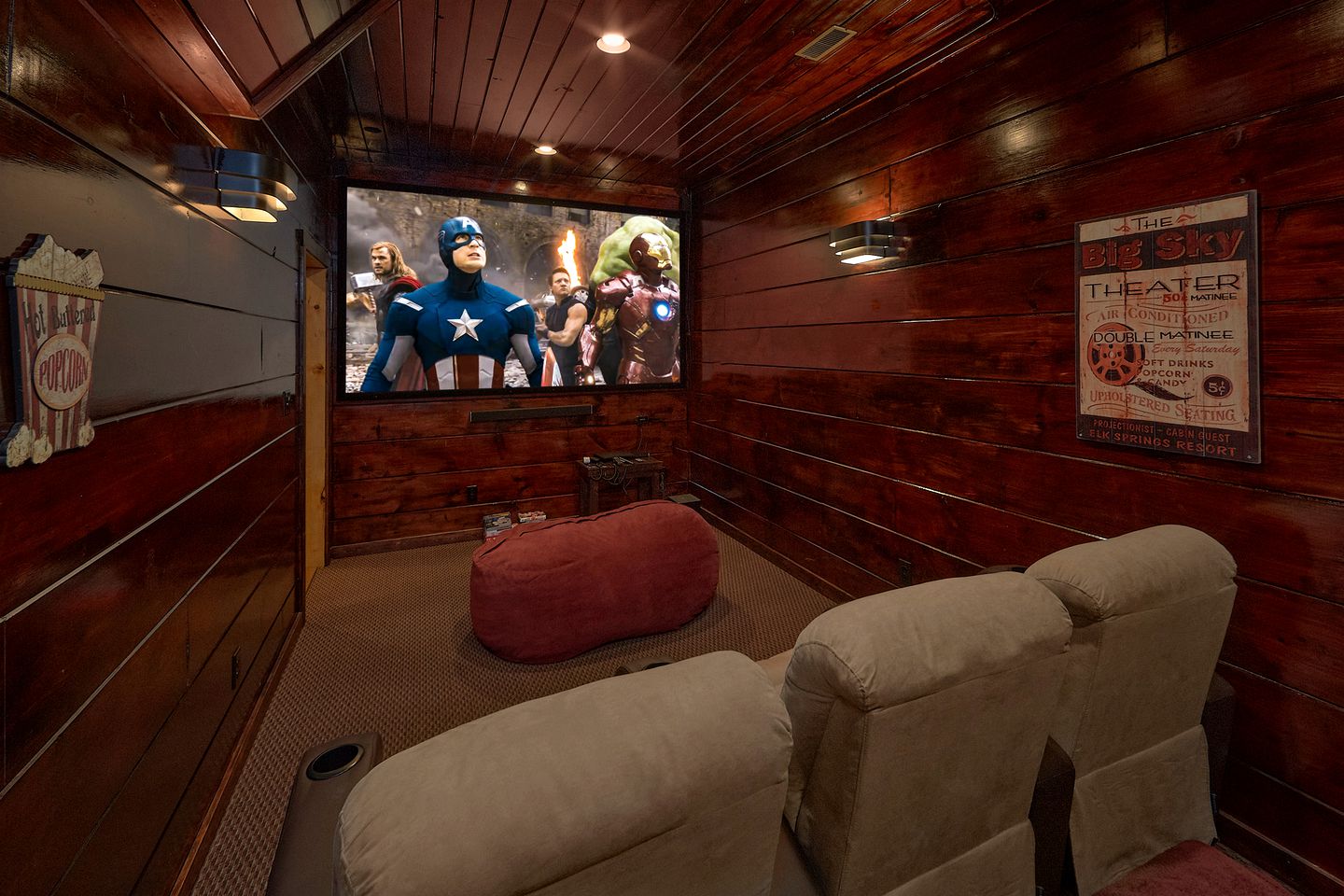 Epic Gatlinburg Cabin Retreat with a Pool, Hot Tub, and Cinema