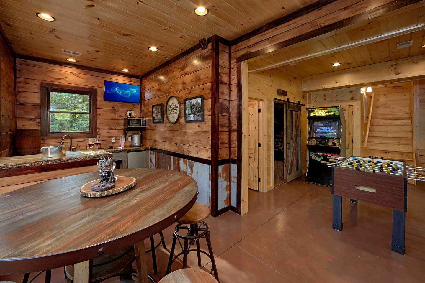 Epic Gatlinburg Cabin Retreat with a Pool, Hot Tub, and Cinema