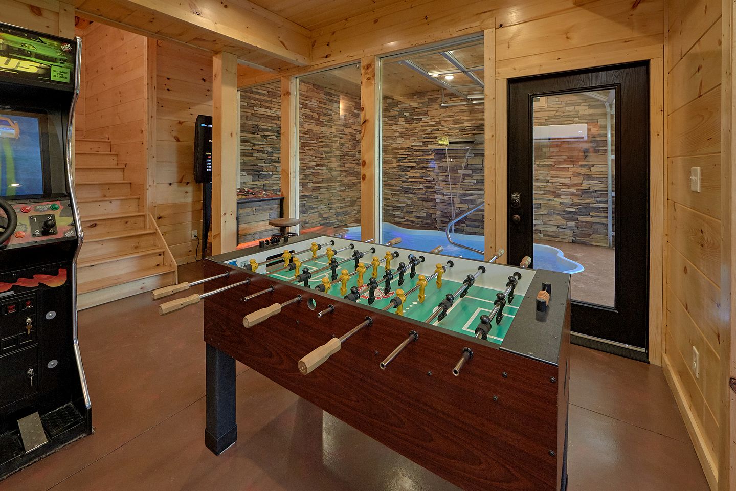 Epic Gatlinburg Cabin Retreat with a Pool, Hot Tub, and Cinema