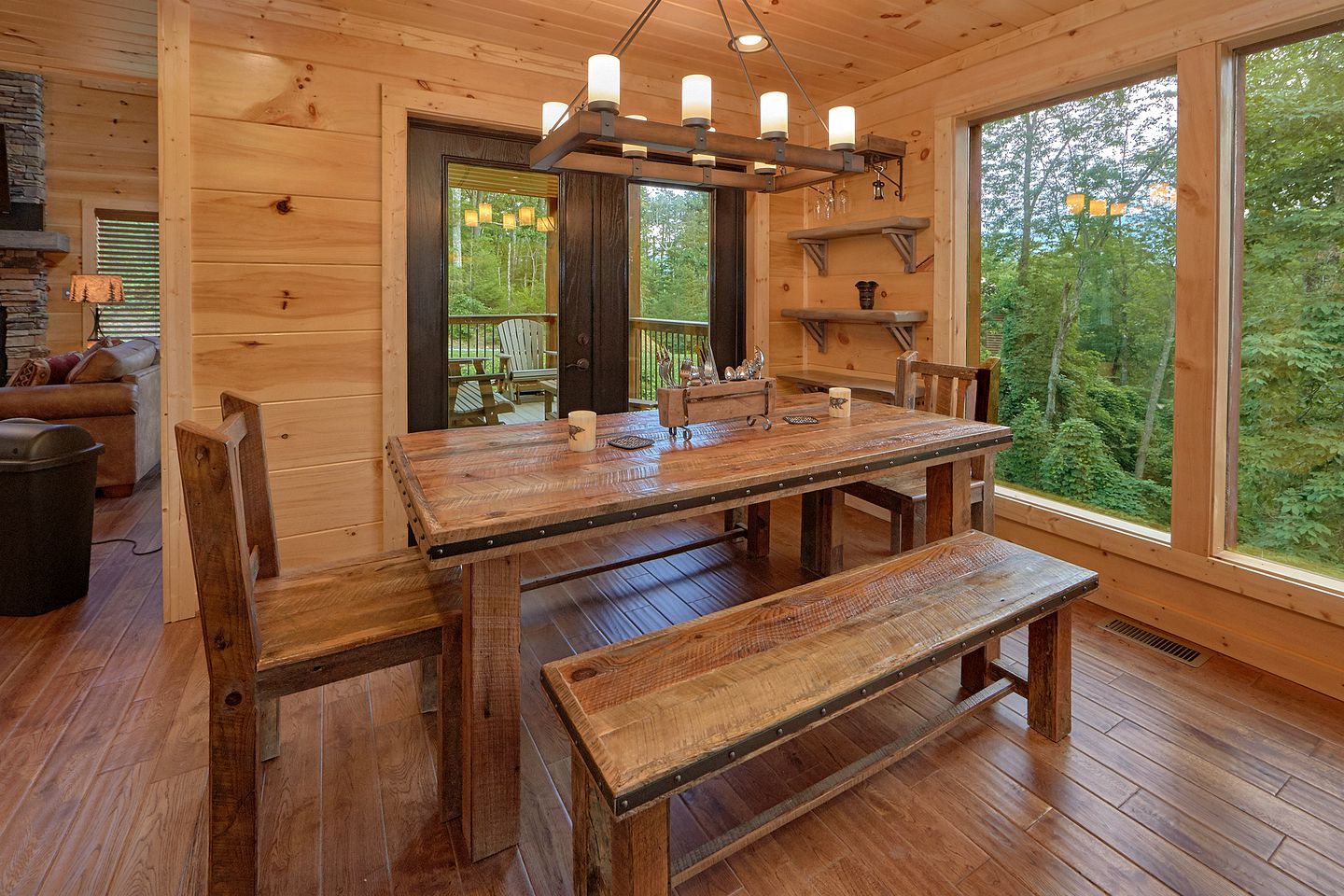 Epic Gatlinburg Cabin Retreat with a Pool, Hot Tub, and Cinema