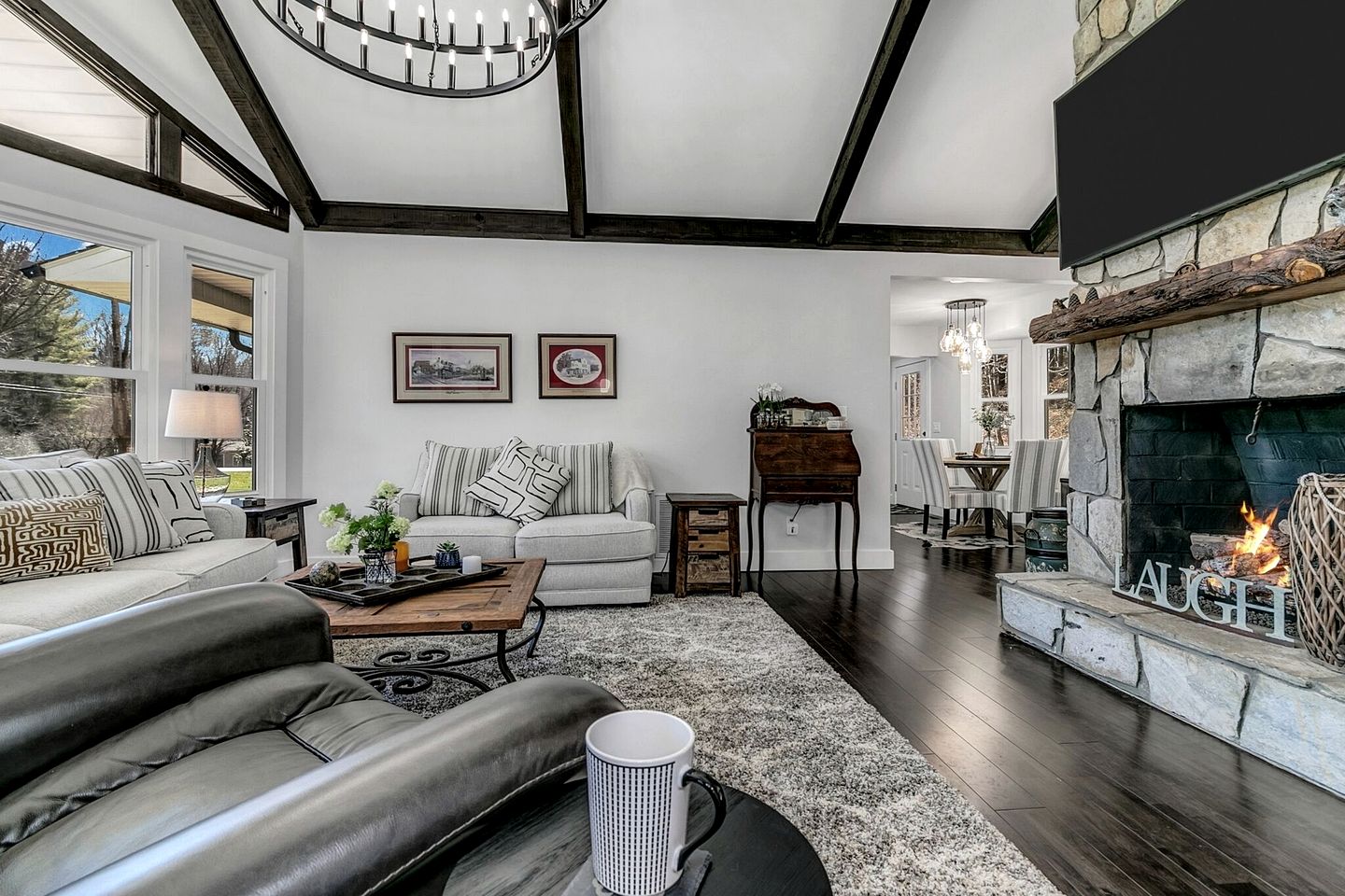 Cozy Mountain Retreat with Fire Pit and Large Yard, Located Near Downtown Marion, NC