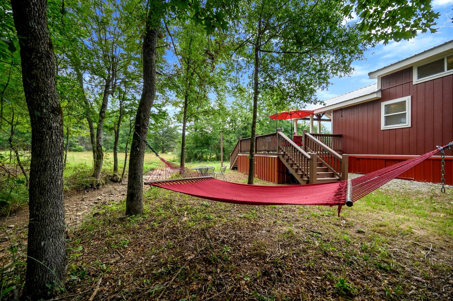 Breathtaking Cabin Nestled Amidst Trees and Barbecue Provided in Broken Bow, Oklahoma